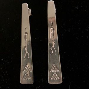 Old Pawn silver earrings
